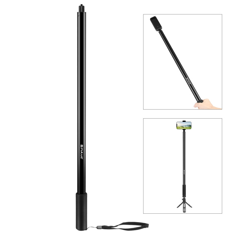 PULUZ 3m Metal Selfie Stick Monopod  for Insta360 One RS / X2 / X3 My Store