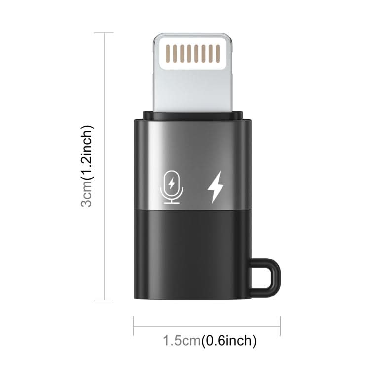 PULUZ 8 Pin to USB-C / Type-C  PD OTG Adapter