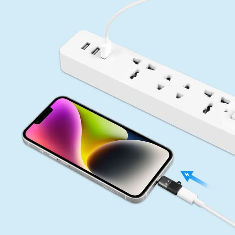 PULUZ 8 Pin to USB-C / Type-C  PD OTG Adapter