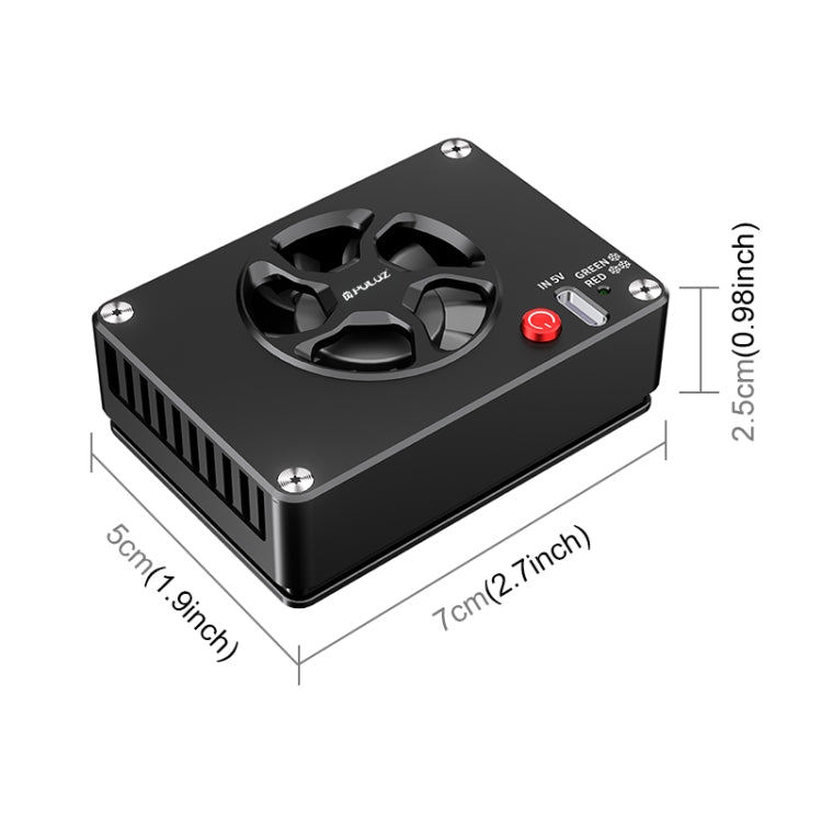 PULUZ Kamera-Kühllüfter, Halbleiterkühler für Sony-/Canon-/FUJIFILM-/Nikon-Kameras