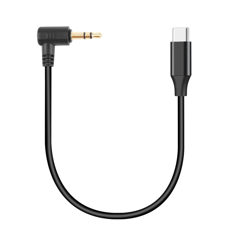 PULUZ 3.5mm TRS Male to Type-C / USB-C Male Live Microphone Audio Adapter Cable for PU3153 / PU3154 Reluova