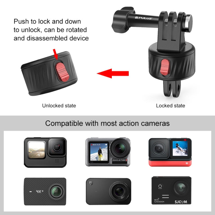 PULUZ Action Camera Magnetic Base Adapter My Store