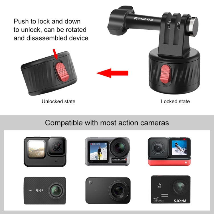 PULUZ Action Camera 1/4 inch Magnetic Base Adapter My Store