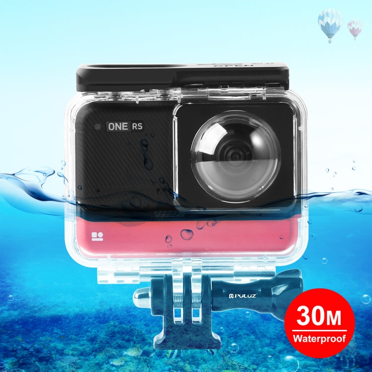 For Insta360 One RS 360 Edition PULUZ 30m Underwater Depth Diving Case Waterproof Housing My Store