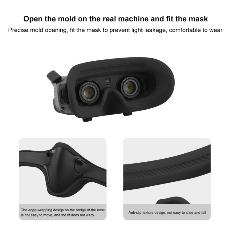 For DJI Avata Goggles 2 PULUZ Flying Eye Mask Silicone Protective Case My Store