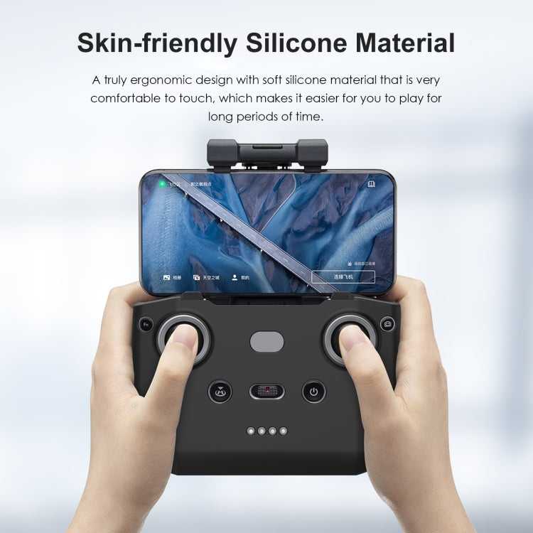 PULUZ Shockproof Anti-scratch Silicone Case For DJI Mini 3 / 3 Pro / Mavic 3 / Air 2S / Mini 2 RC-N2 / RC-N1 Remote Control My Store