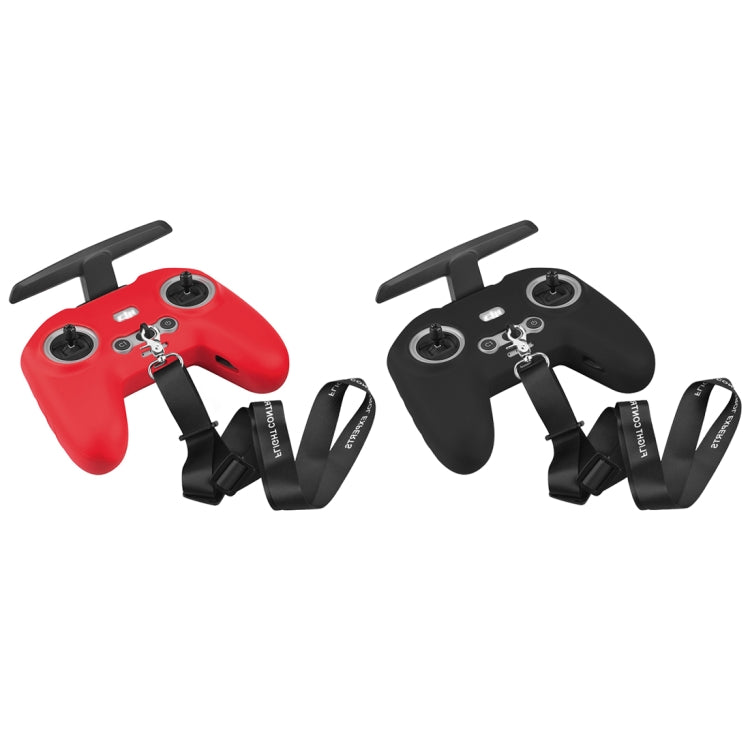 For DJI FPV Combo Remote Control PULUZ Silicone Protective Case with Neck Strap My Store