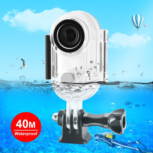 For Insta360 GO 3 PULUZ 40m Underwater Waterproof Housing Case with Base Adapter & Screw My Store