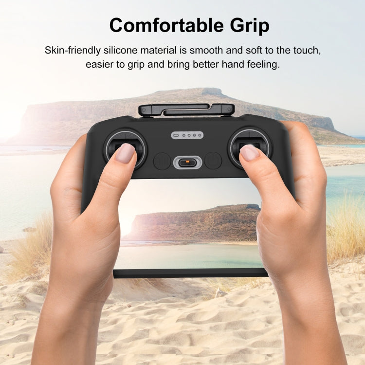 For DJI Mini 4 Pro / Air 3 Remote Control / DJI RC 2 with Screen PULUZ Silicone Protective Case My Store