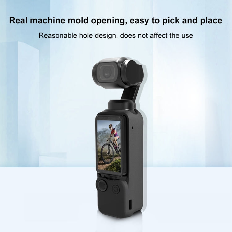 For DJI OSMO Pocket 3 PULUZ  3 in 1 Silicone Cover Case Set My Store