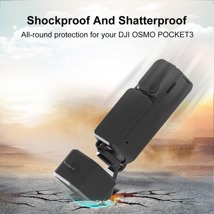 For DJI OSMO Pocket 3 PULUZ  3 in 1 Silicone Cover Case Set My Store