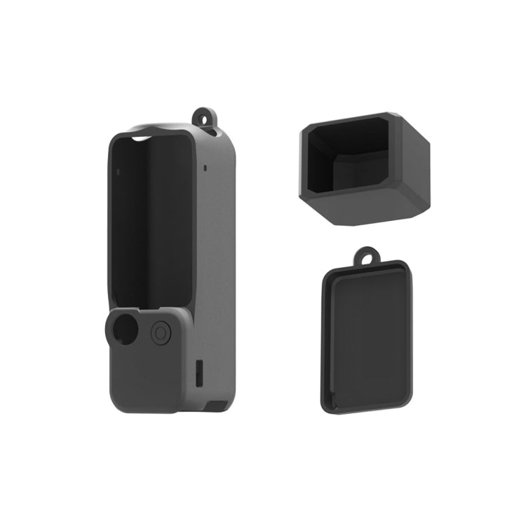 For DJI OSMO Pocket 3 PULUZ  3 in 1 Silicone Cover Case Set