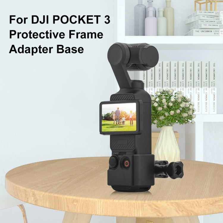 For DJI OSMO Pocket 3 PULUZ Adapter Frame Expansion Bracket with 1/4 inch Hole