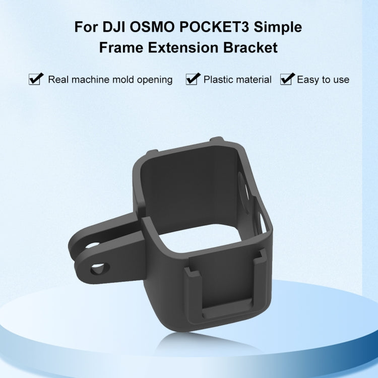 For DJI OSMO Pocket 3 PULUZ Protection Frame Cage Expansion Adapter Bracket My Store