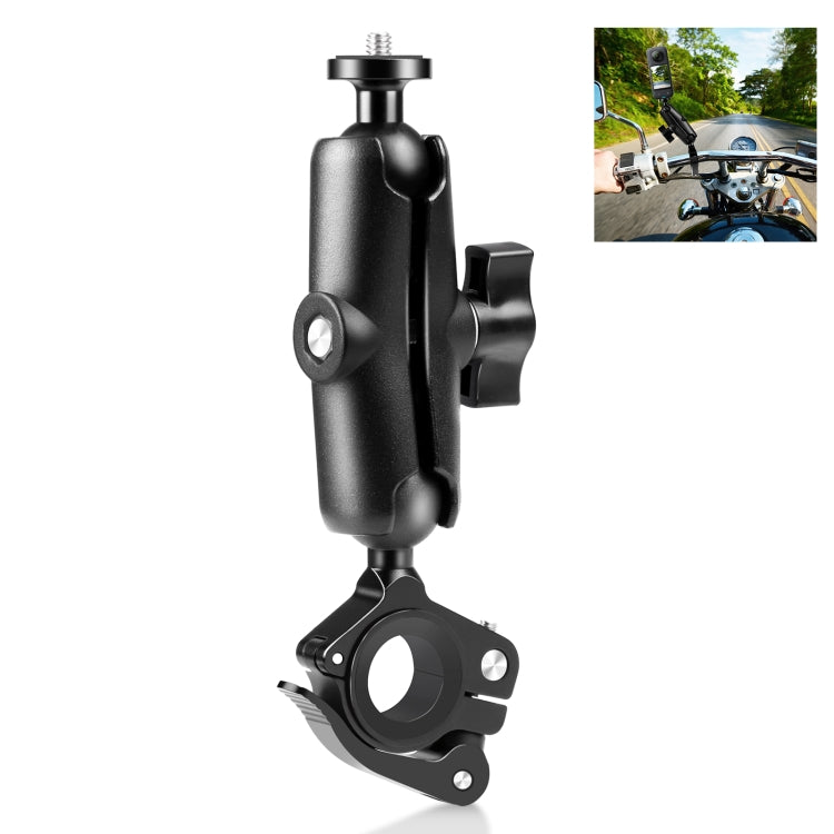 PULUZ Motorcycle O-Clip Quick Release Clamp Handlebar Fixed Mount Holder for GoPro and Other Action Cameras My Store