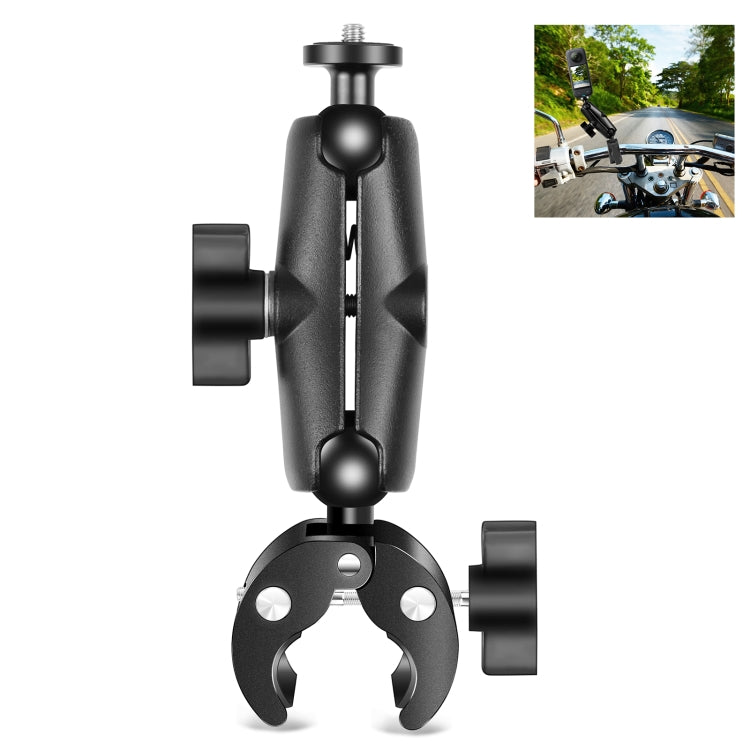 PULUZ Motorcycle Crab Clamp Handlebar Fixed Mount Holder for GoPro and Other Action Cameras My Store