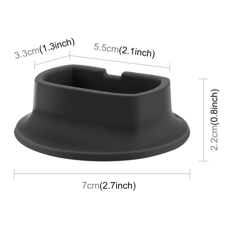 For DJI Insta360 X4 PULUZ Silicone Dock Desktop Fixed Base Bracket My Store