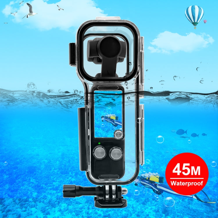 For DJI Osmo Pocket 3 PULUZ 45m Underwater Waterproof Housing Diving Case