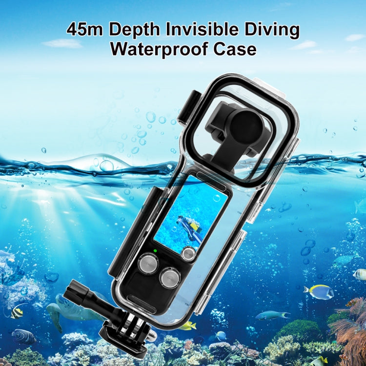 For DJI Osmo Pocket 3 PULUZ 45m Underwater Waterproof Housing Diving Case My Store