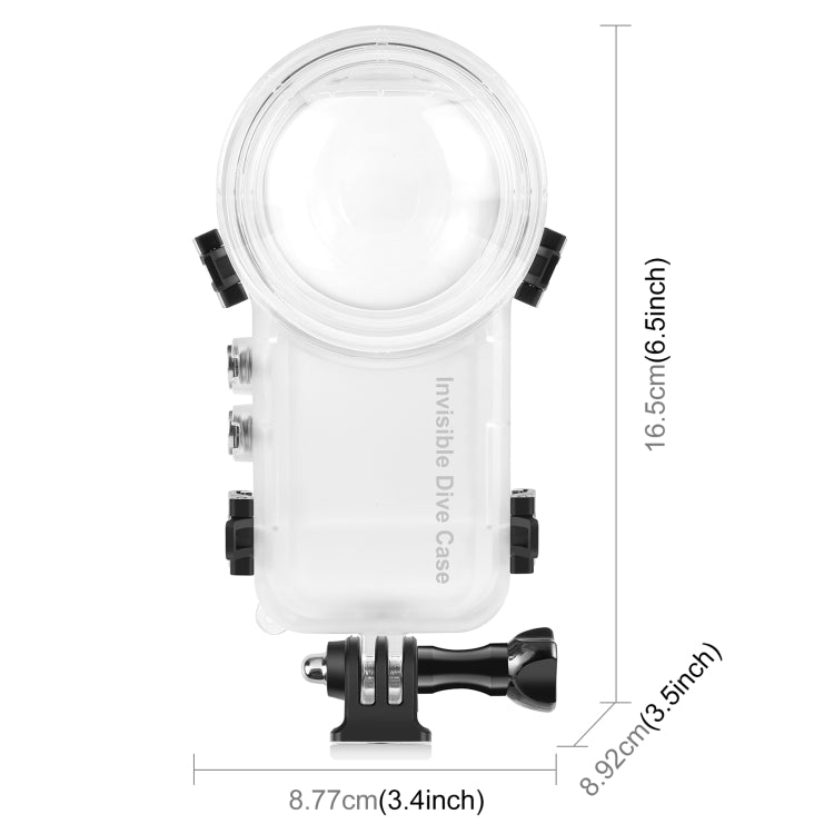 For Insta360 X4 PULUZ 50m Waterproof Sealed Diving Case My Store