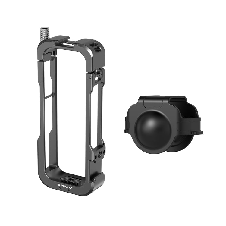 For Insta360 X4 PULUZ Metal Protective Cage Rig Housing Frame with Lens Cover My Store