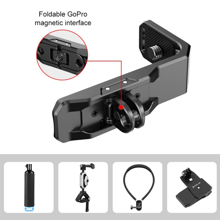 For Insta360 X4 PULUZ Vertical Horizontal Shooting Quick Release Metal  L Bracket My Store