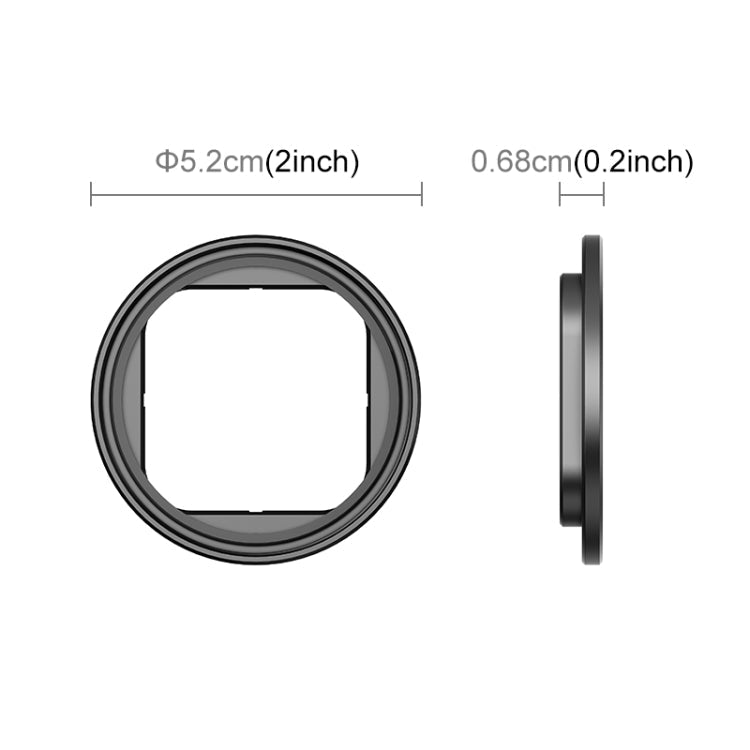 For Insta360 Ace Pro PULUZ Filter Holder Metal Protective Filter Frame