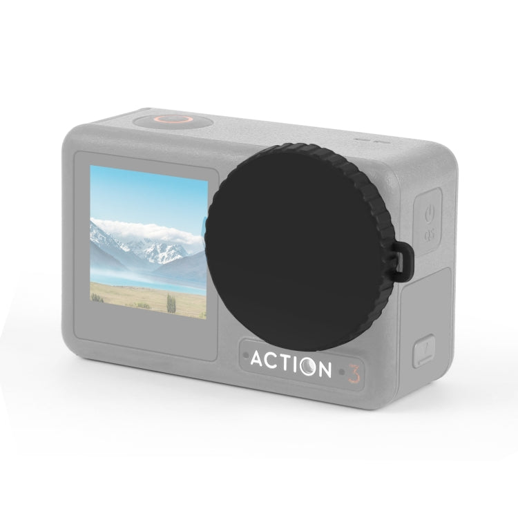 For DJI Osmo Action 4 PULUZ Silicone Lens Cap