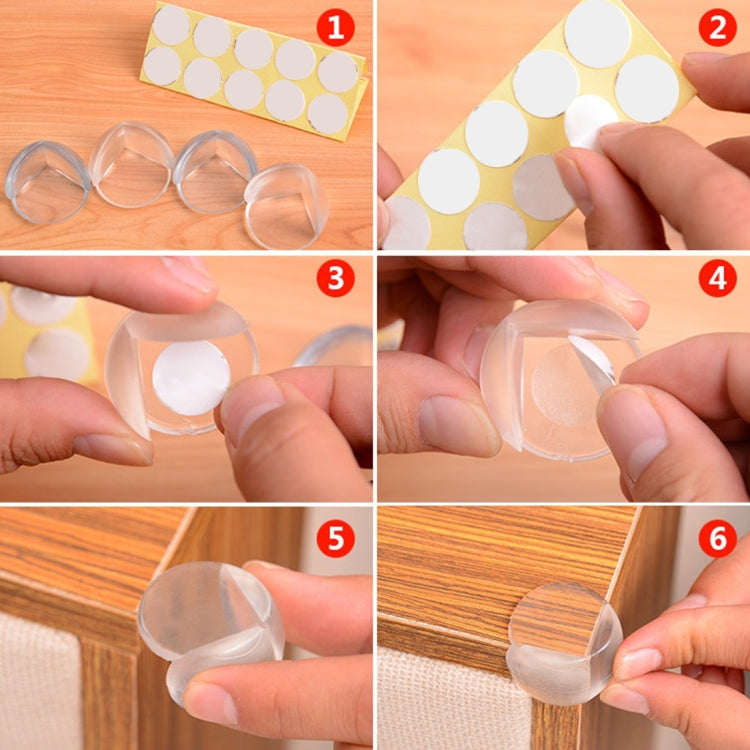 4pcs Baby Desk Corner Safety Cover Pad Protector Cushion (4pcs in one packaging,the price is for 4 pcs) My Store