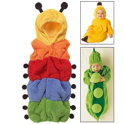 Cute Carpenterworm Style Baby Clothing for Sleeping, Size: 95yard My Store