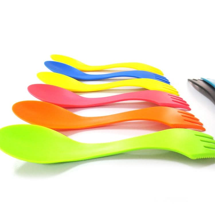 6 in 1 Set Colorful ABS Knife / Fork / Spoon Set-Reluova