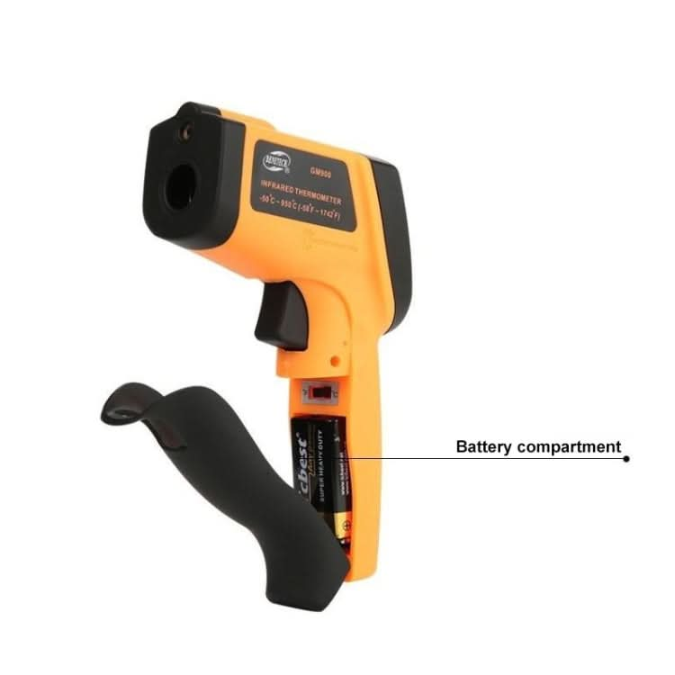 Infrared Thermometer, Temperature Range: -50 - 380 Degrees Celsius Reluova