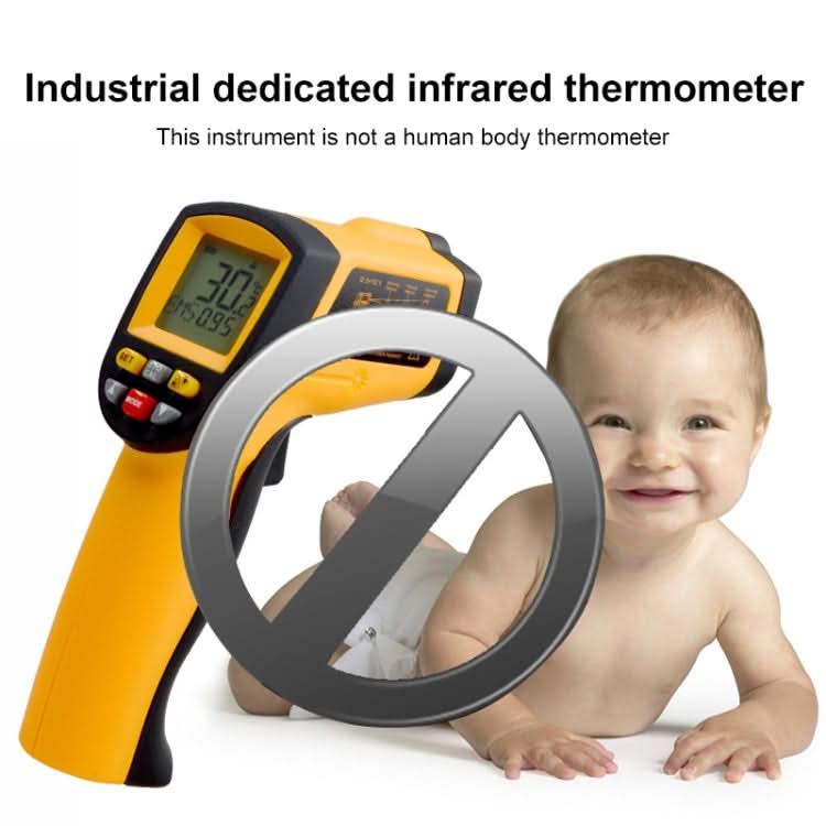 Infrared Thermometer, Temperature Range: -50 - 380 Degrees Celsius Reluova