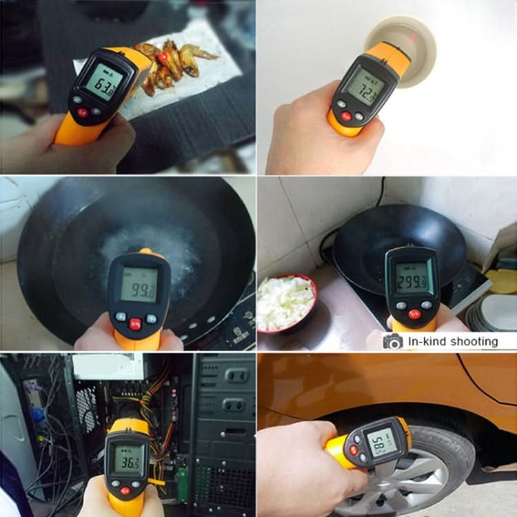 Infrared Thermometer, Temperature Range: -50 - 380 Degrees Celsius Reluova