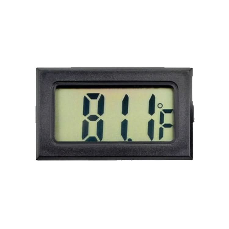 Mini LCD Indoor Digital Thermometer (Fahrenheit Display), White Reluova