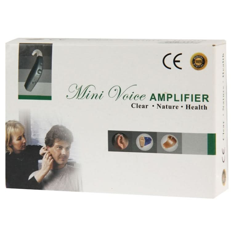 ZDB-111 Mini Voice Amplifier Digital Touching Moderate Loss Hearing Aid, Support Volume Control