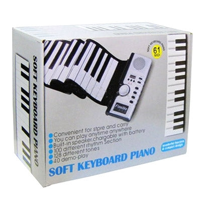 Datopal 61 Key Roll Up Soft Keyboard Piano MIDI Reluova