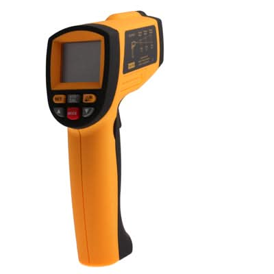 Infrared Thermometer, Temperature Range: -18 - 1350 Degrees Celsius Reluova