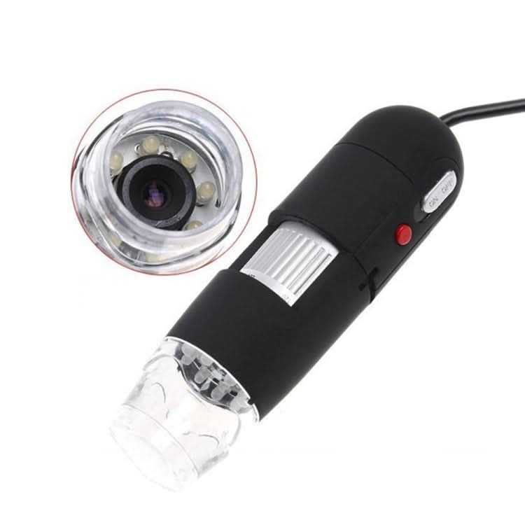 2.0 Mega Pixels 800X USB Digital Microscope with 8 LED White Light / Holder-Reluova