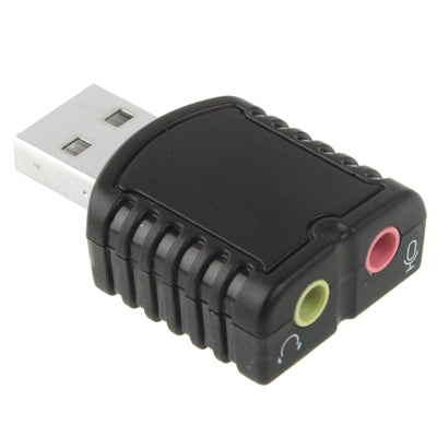 USB 2.0 Stereo Sound Adapter, External Power Not Required