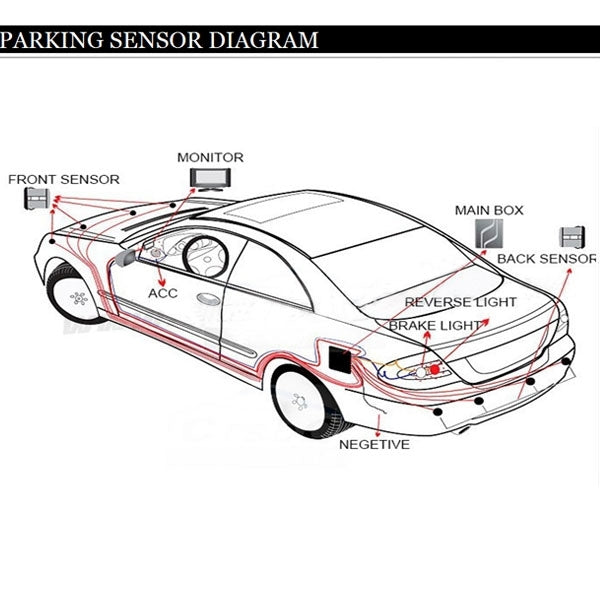 4.3 inch Folding Car Rearview LCD Monitor, 2 Channels AV Input