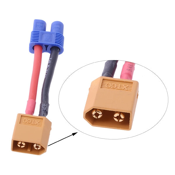 XT60 Male to Female EC3 Connector / Adapter Reluova