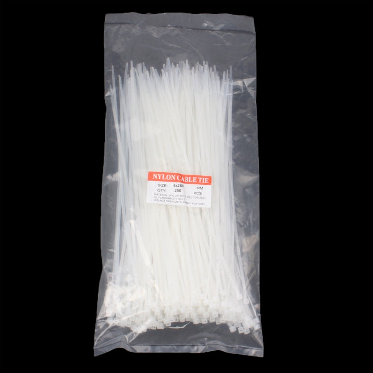 25cm Self-Locking Nylon Cable Wire Zip Ties (500pcs in one packing, the price is for 500pcs)