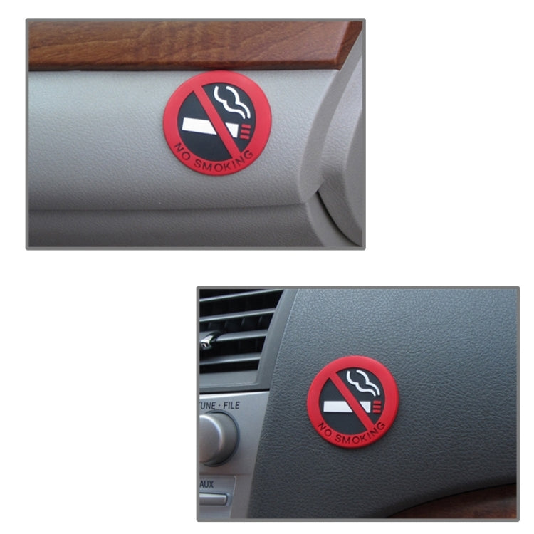 3 pcs Car Decoration No Smoking Sign Sticker, Size: 5x5 cm ÎҵÄÉ̵ê