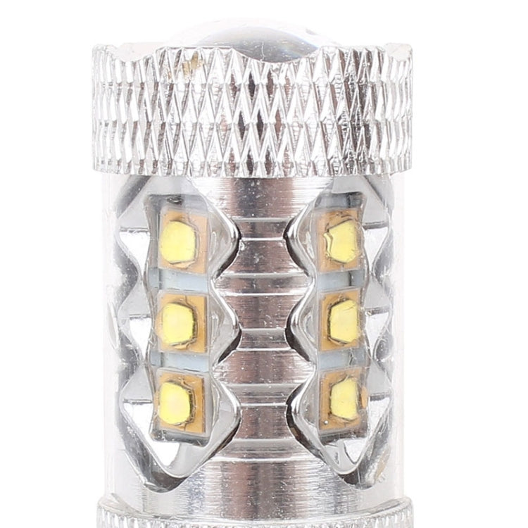 9006 80W 800LM 6500K White Light 16-3535-LEDs Car Foglight , Constant Current , DC12-24V