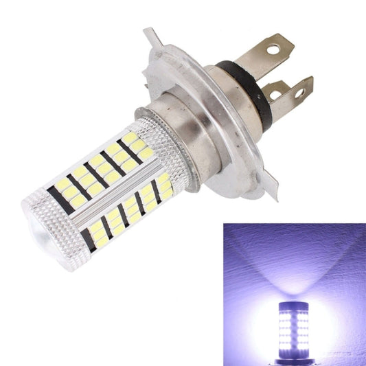 2 PCS H4 12.6W 630LM 6500K White Light 2835 SMD 66 LED Car Fog Light, DC12V