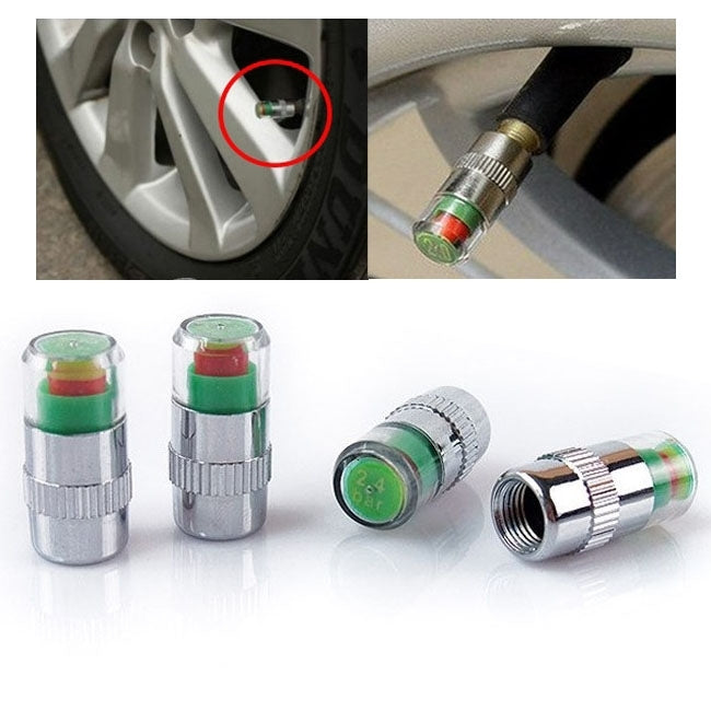 4 PCS 2.4 Bar Tire Pressure Detection Screw Cap ÎҵÄÉ̵ê