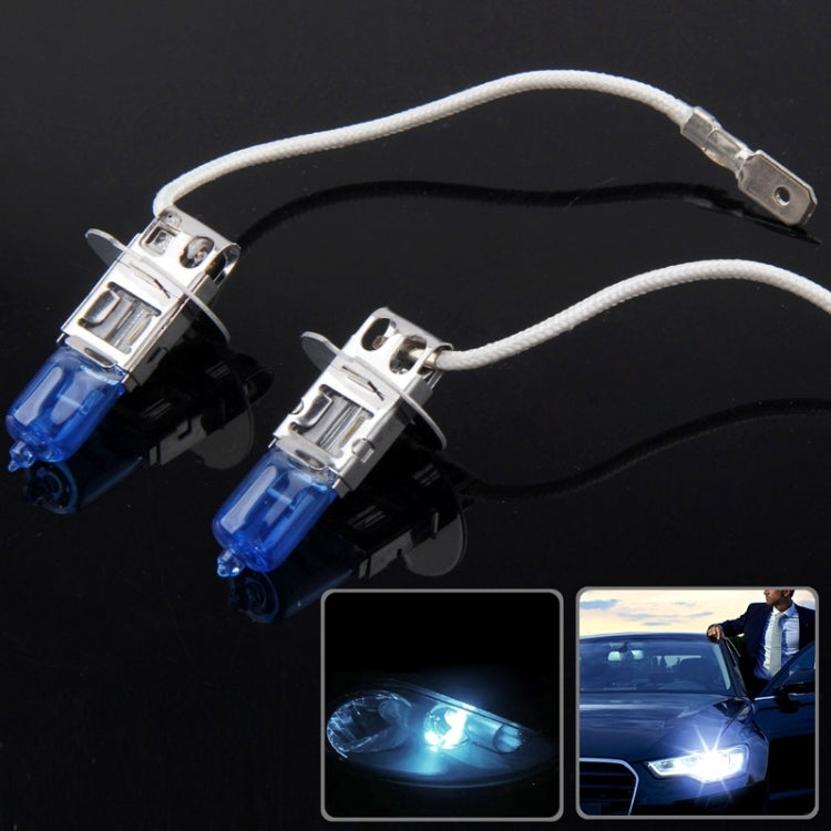 Super White Xenon Bulbs, 2400LM