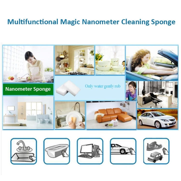 Magic Nanometer Cleaning Sponge with Strong Decontamination, Size: 10cm x 6cm x 2cm ÎҵÄÉ̵ê