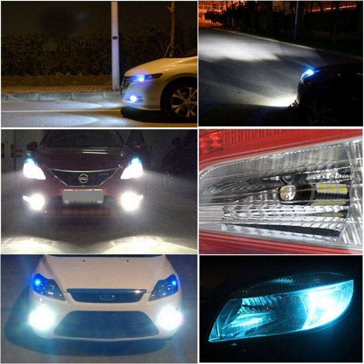 10 PCS T10 3W 300LM Silicone 6 LED SMD 5050 Car Clearance Lights Lamp, DC 12V